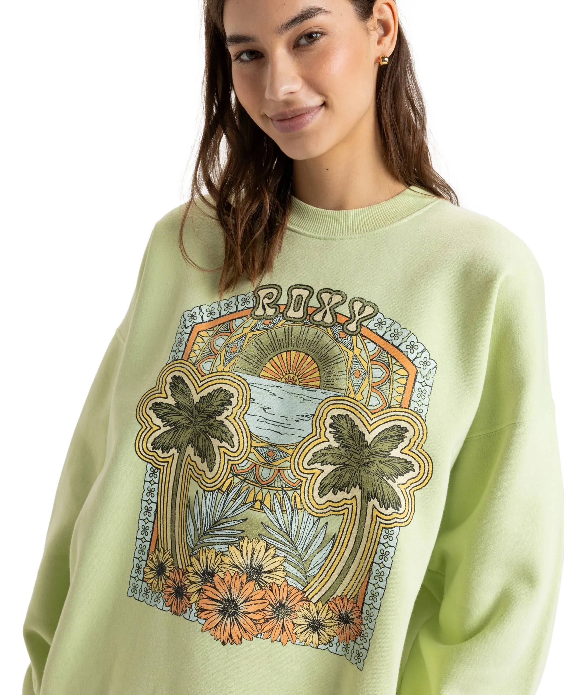 WOMEN'S LINEUP OVERSIZED CREW