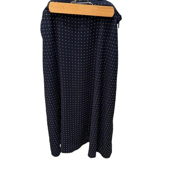 Women’s Michael Kors Navy A-Line Beaded Skirt  Size 12