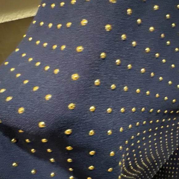 Women’s Michael Kors Navy A-Line Beaded Skirt  Size 12
