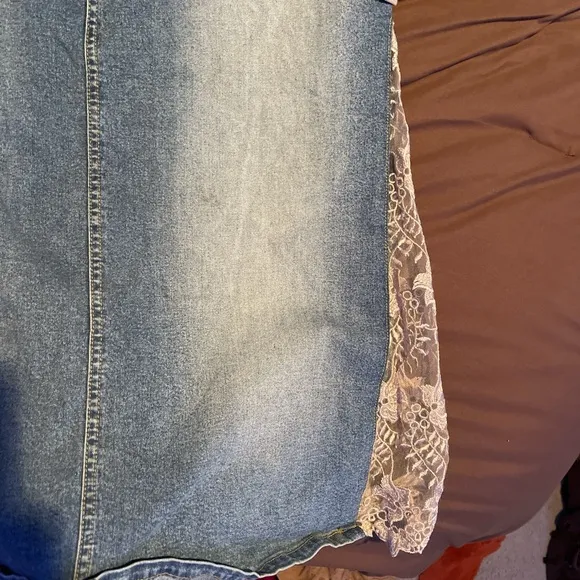 Women’s Mudd Denim Skirt Size