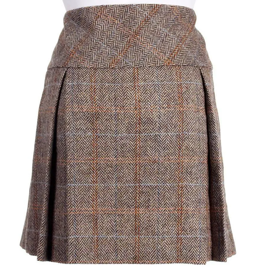 Women's Tweed Carrie Box Style Kilt - Made to Order