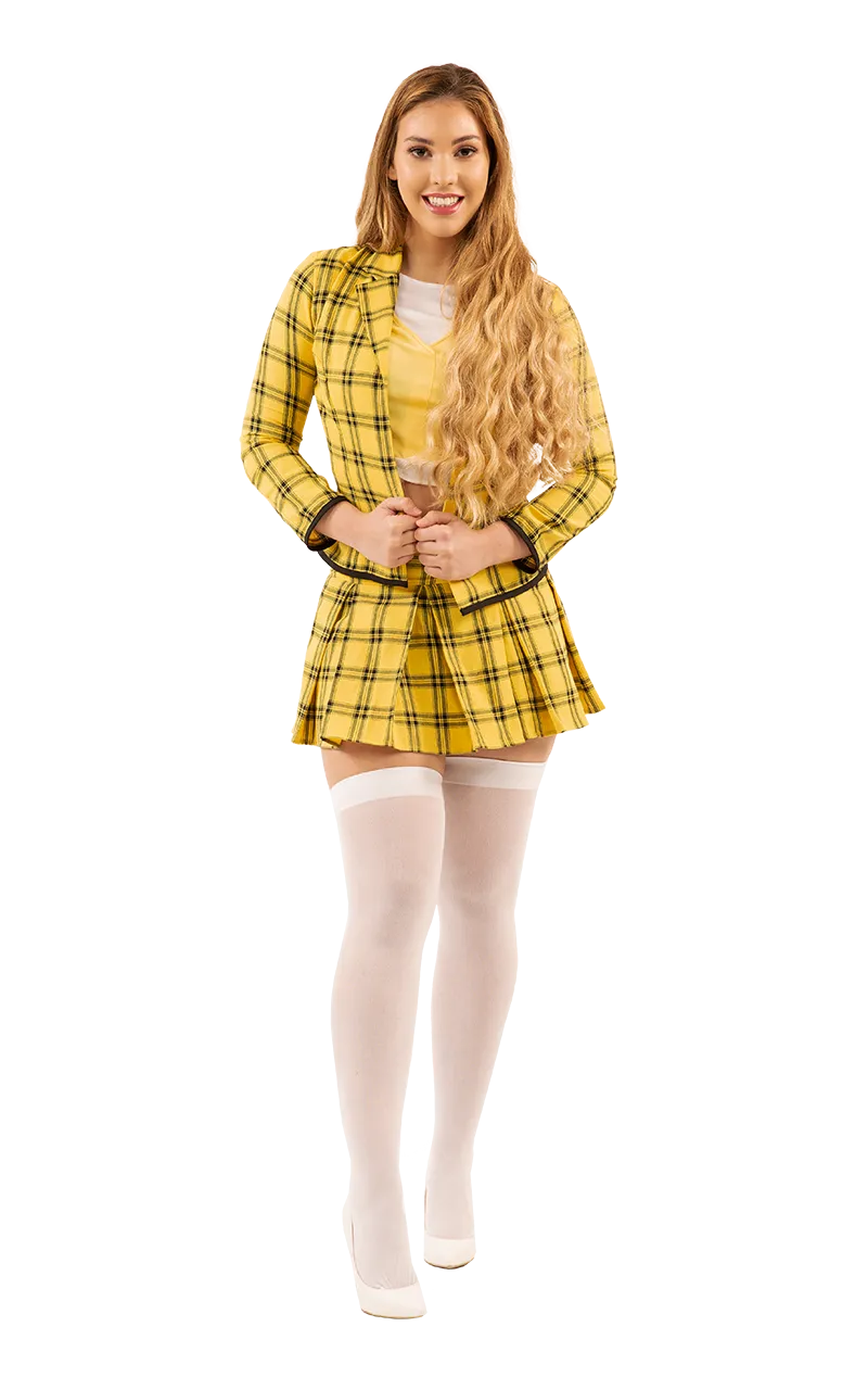 Womens Without A Clue Cher Costume