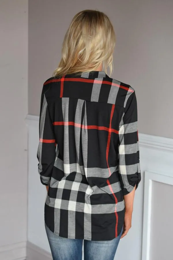 Working from 9-5 Top - Black