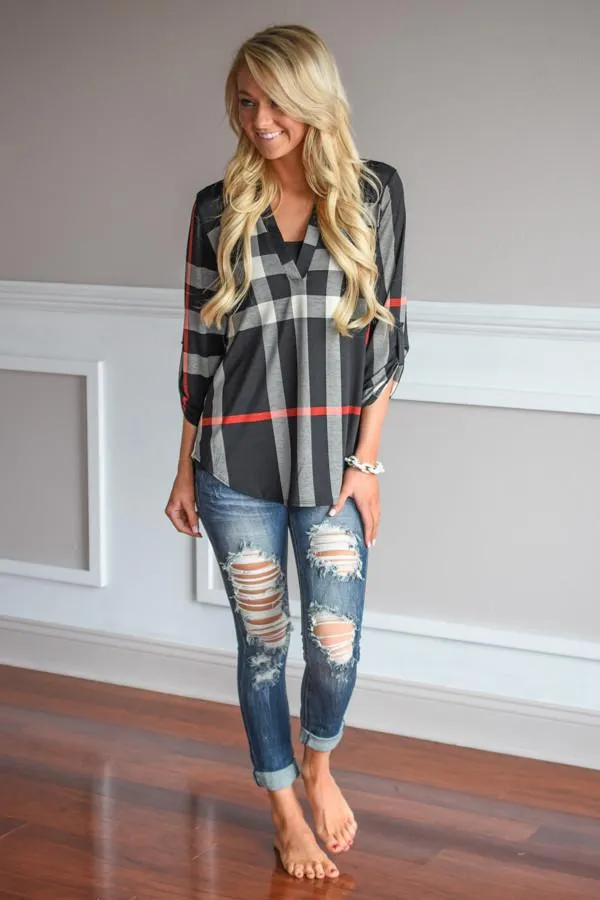 Working from 9-5 Top - Black