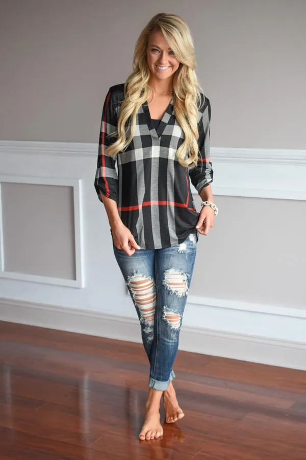 Working from 9-5 Top - Black