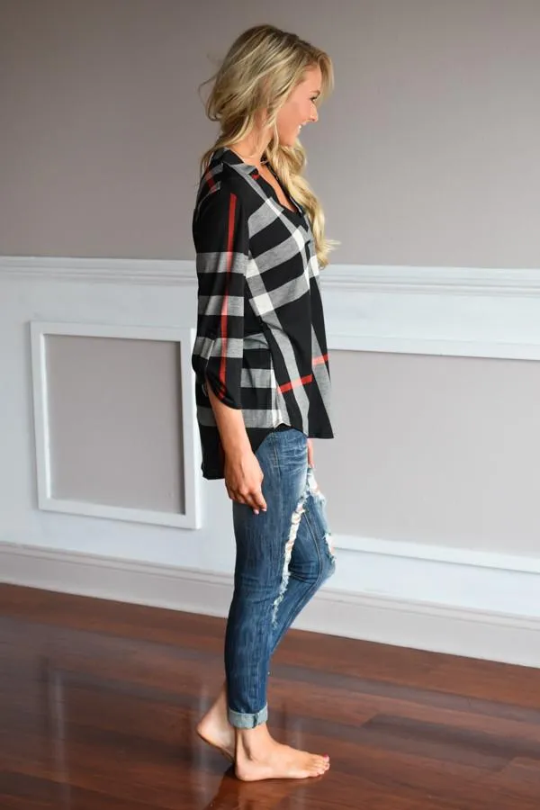 Working from 9-5 Top - Black