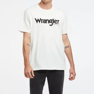 Wrangler Classic Tee Mens Vintage White