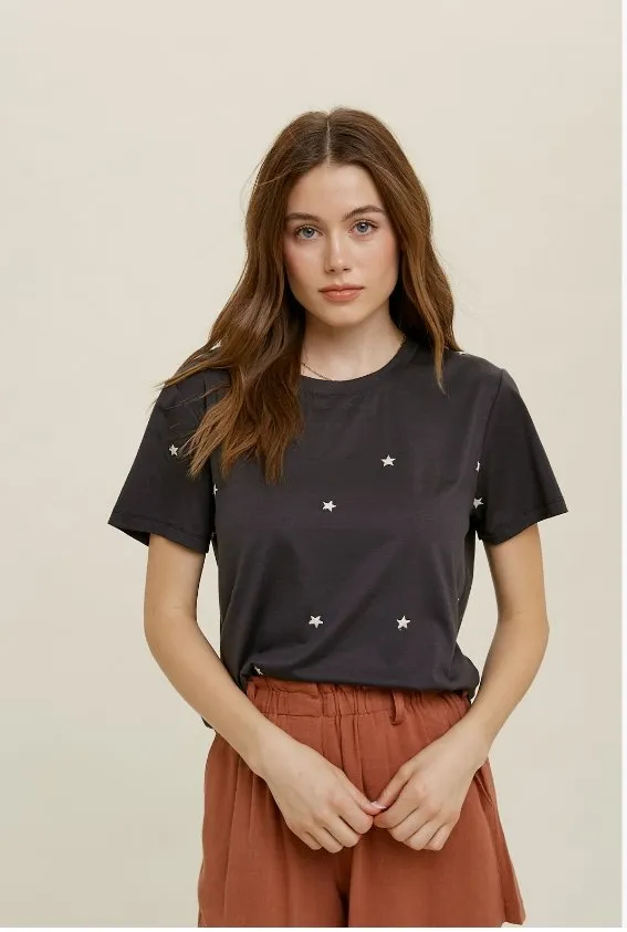 You're A Star Embroidered Tee