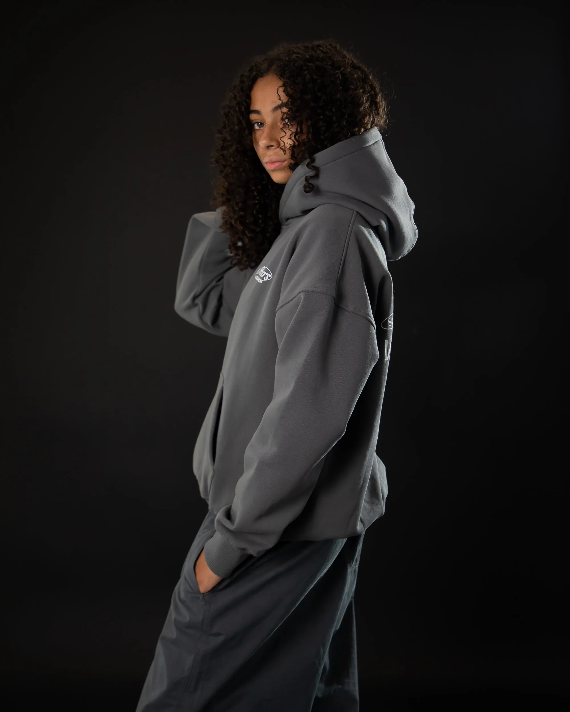 Yours is Hours Hoodie - Charcoal