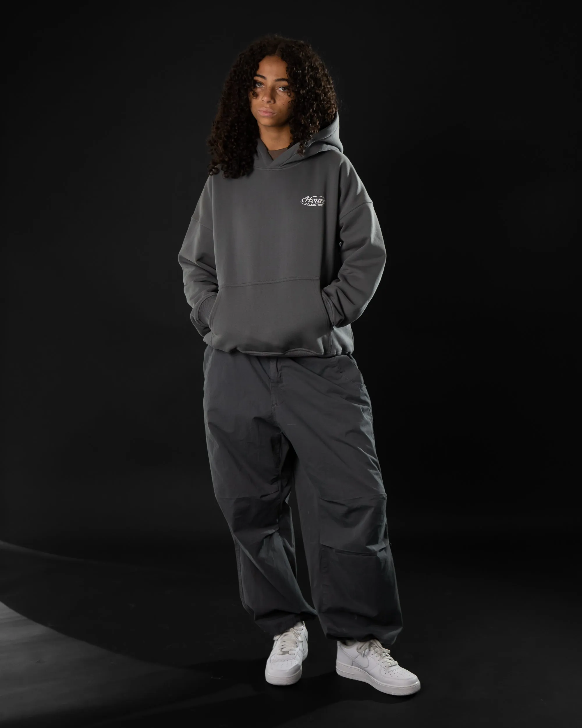 Yours is Hours Hoodie - Charcoal