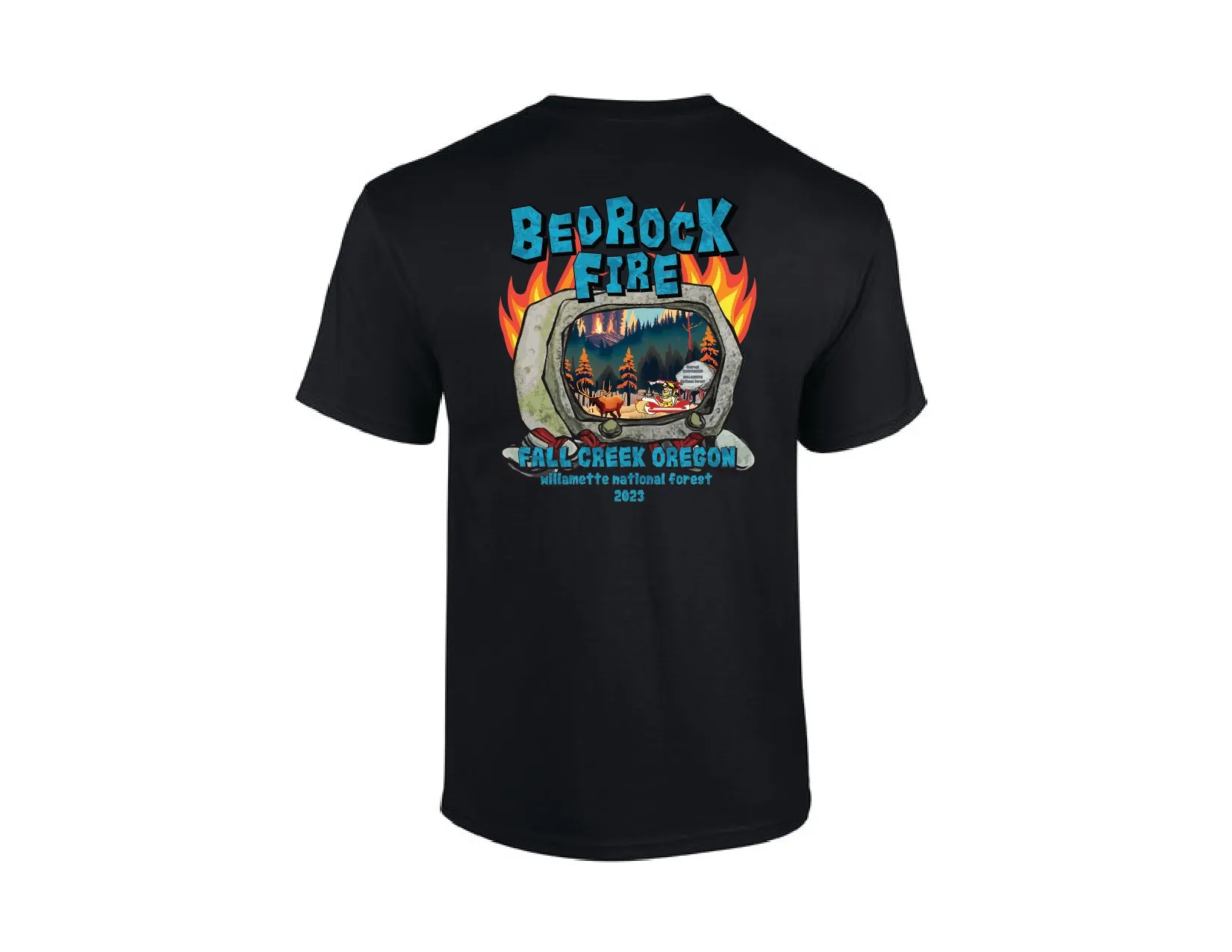 YOUTH BEDROCK FIRE SHIRT