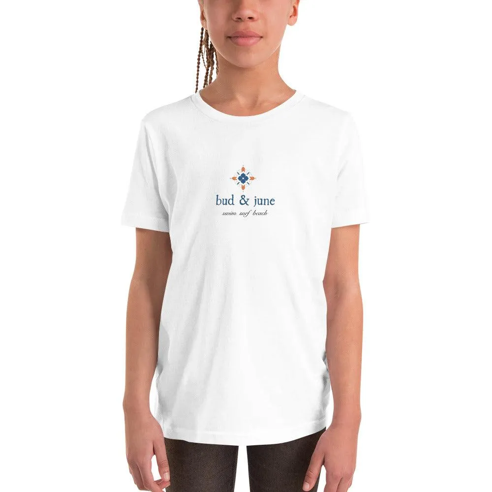 Youth Short Sleeve Bud & June Logo T-Shirt