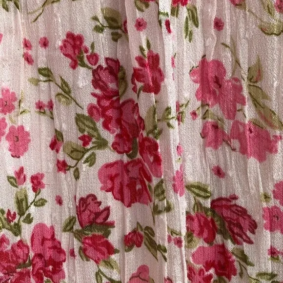 Zara beaded floral skirt