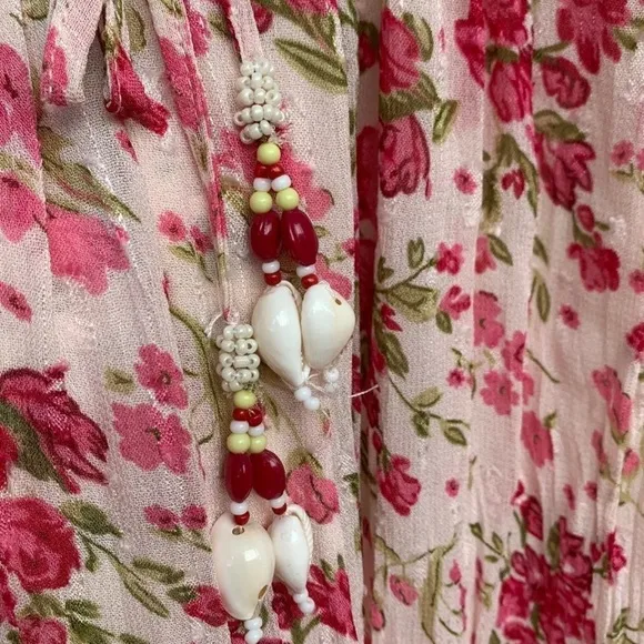 Zara beaded floral skirt