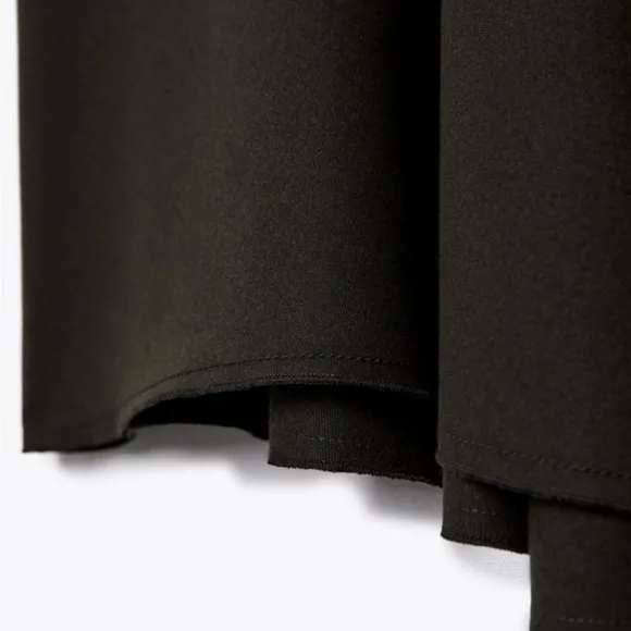 ZARA Limited Edition Midi Skirt Color-Khaki Size-XL NWT