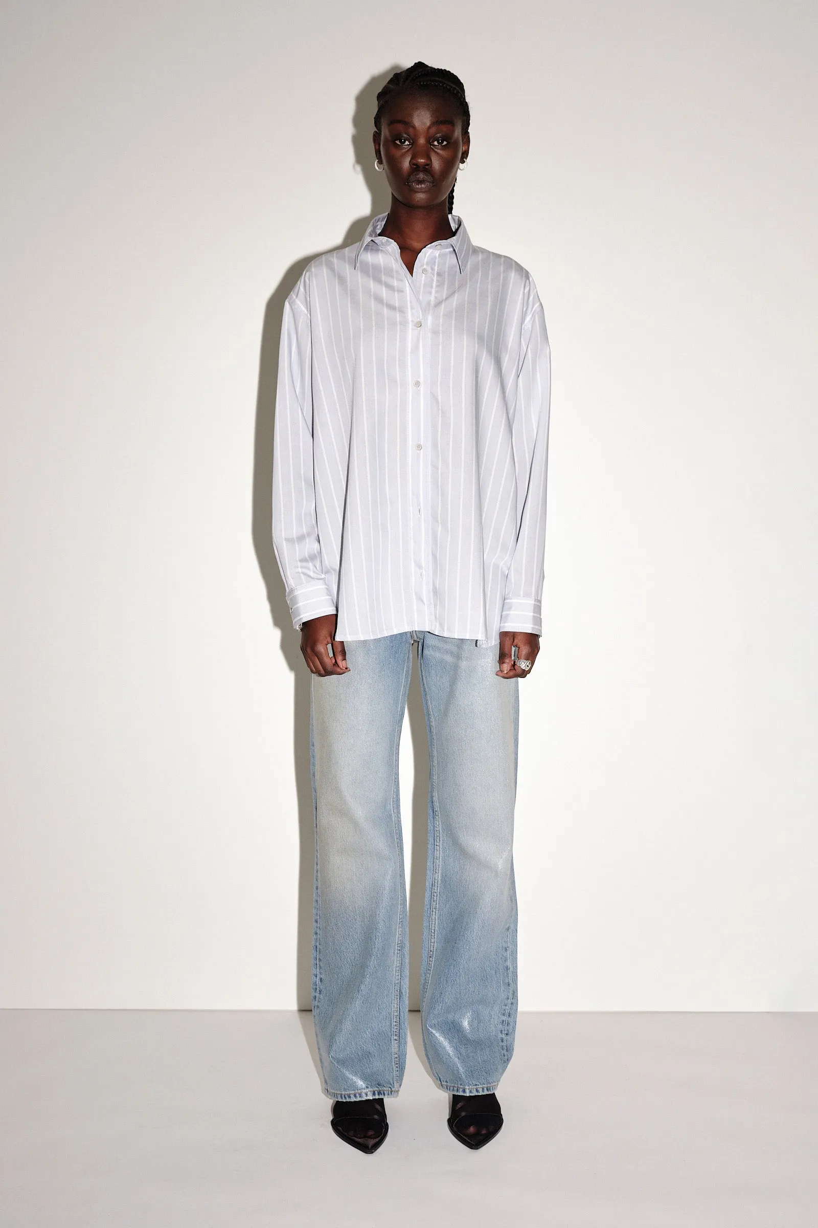 Zara Stripe - Grey Stripe