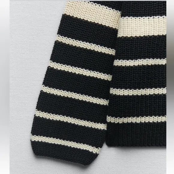 Zara Striped Knit Sweater