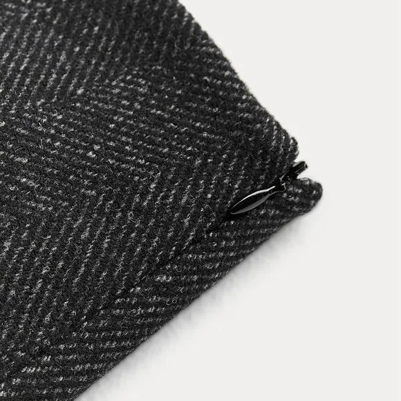 ZARA WOOL BLEND MINI SKIRT ZW COLLECTION