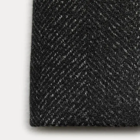 ZARA WOOL BLEND MINI SKIRT ZW COLLECTION