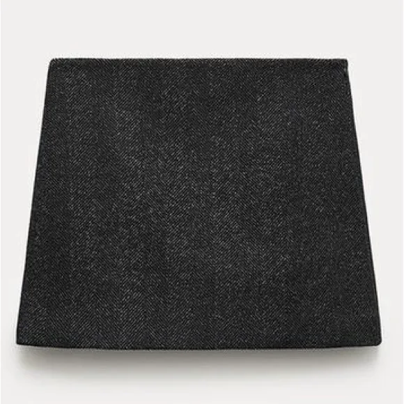 ZARA WOOL BLEND MINI SKIRT ZW COLLECTION